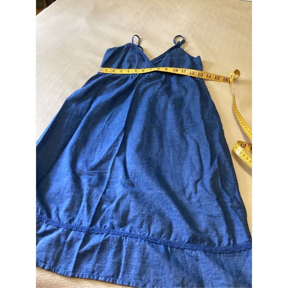 Vintage Chambray Summer Dress S - Picture 3 of 7